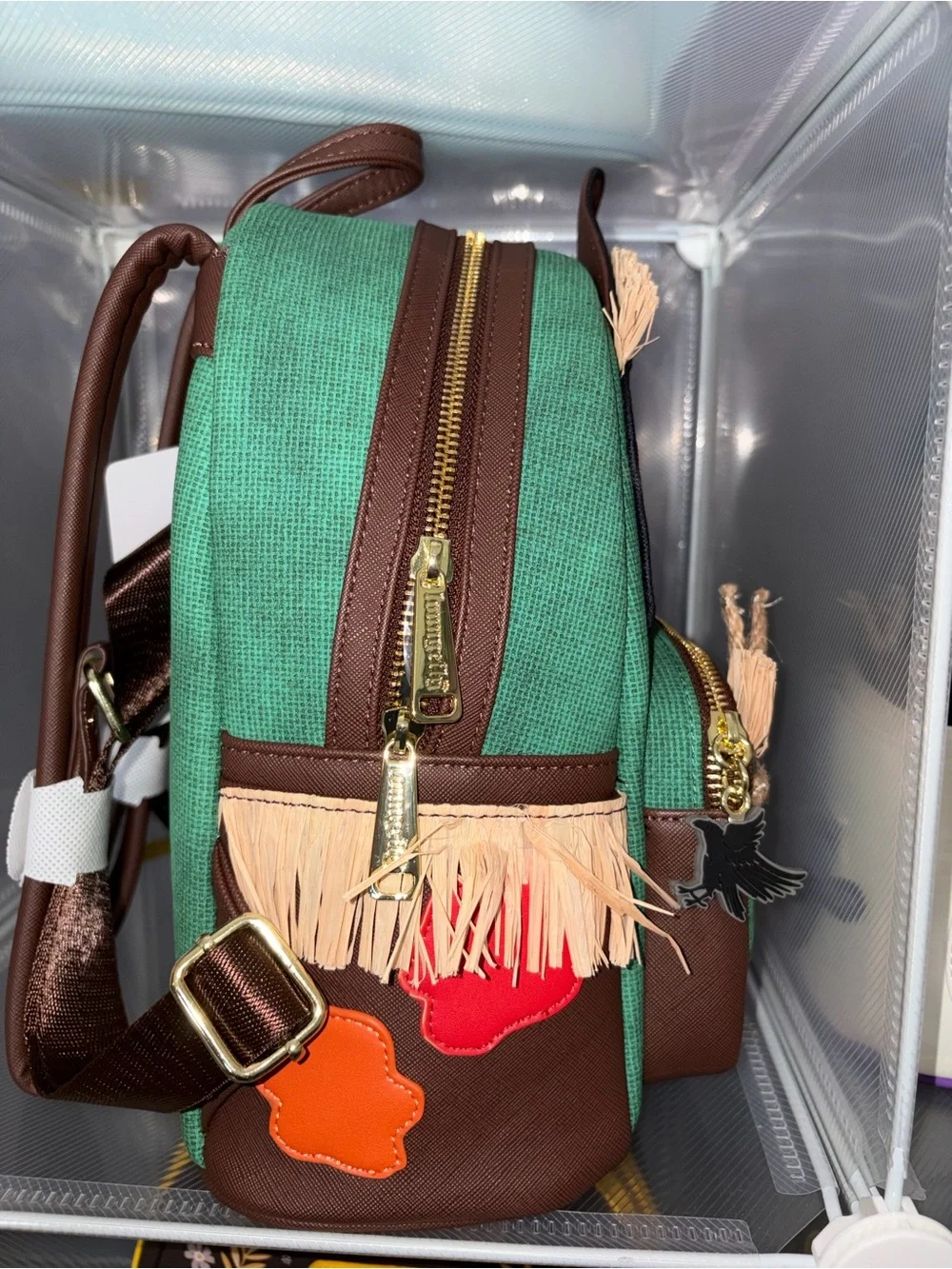 Loungefly NWT Wizard of Oz Scarecrow Backpack
